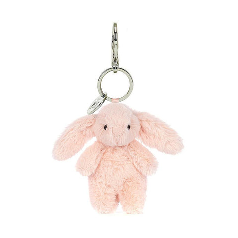 *Jellycat Bashful Blush Bunny Bag Charm - 7"