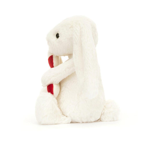 *Jellycat Bashful Bunny with Candy Cane - 7"