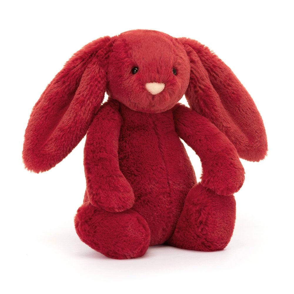 *Jellycat Bashful Luxe Bunny Scarlett - 12"