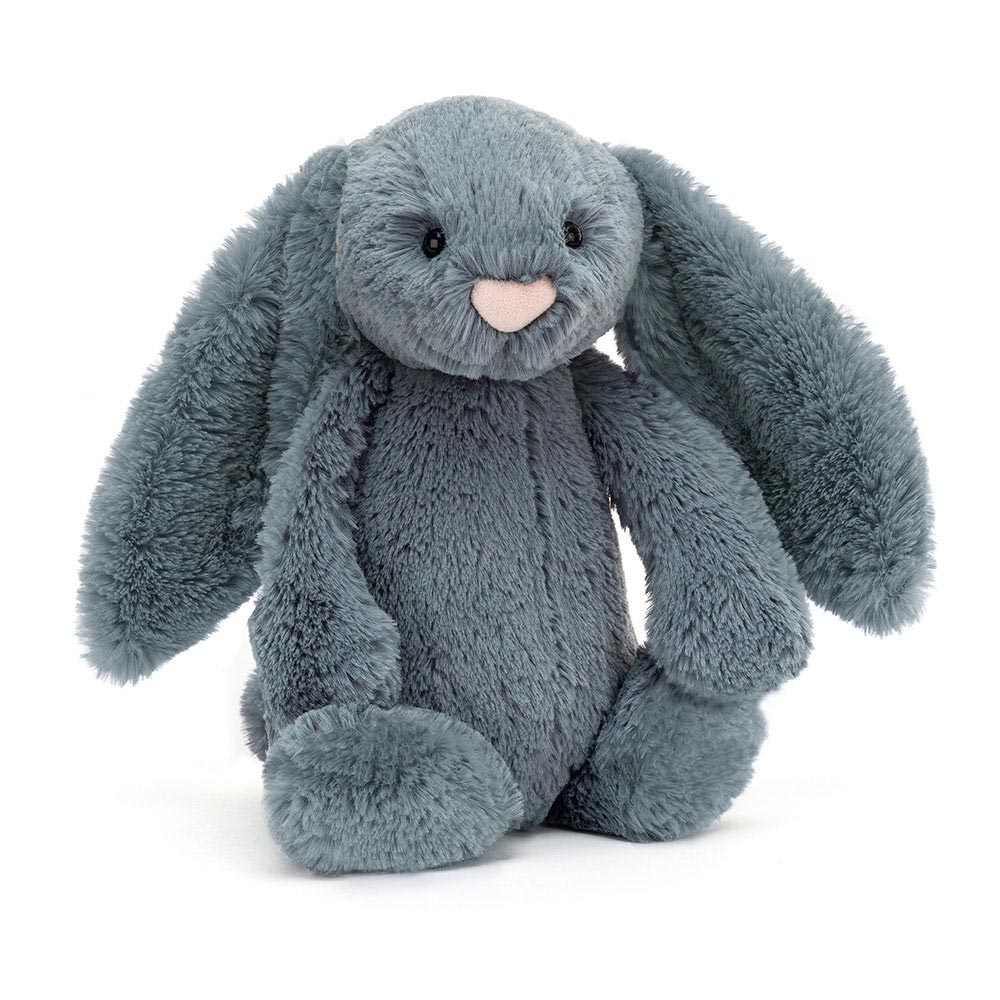 *Jellycat Bashful Dusky Blue Bunny Original - 12"