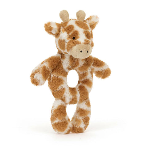 *Jellycat Bashful Giraffe Ring Rattle