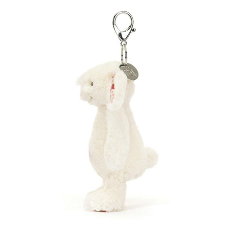 *Jellycat Blossom Cream Bunny Berry Bag Charm - 7"