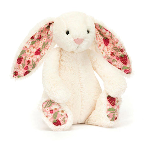 *Jellycat Blossom Cream Bunny Berry Small - 7"