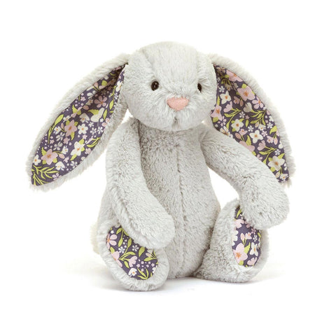 *Jellycat Blossom Silver Bunny Bloom Small - 7"