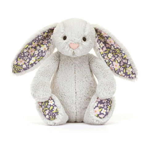 *Jellycat Blossom Silver Bunny Bloom Small - 7"