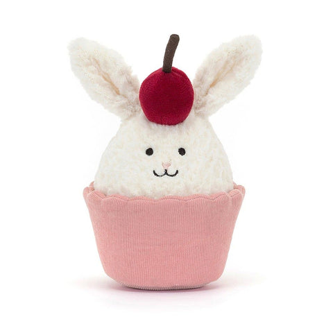 *Jellycat Dainty Dessert Bunny Cupcake - 5"