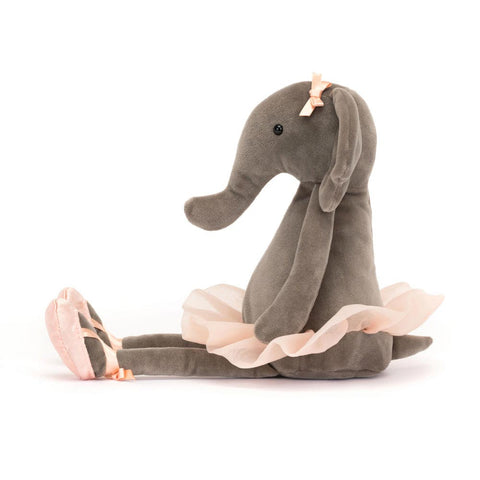 *Jellycat Dancing Darcey Elephant Medium - 13"