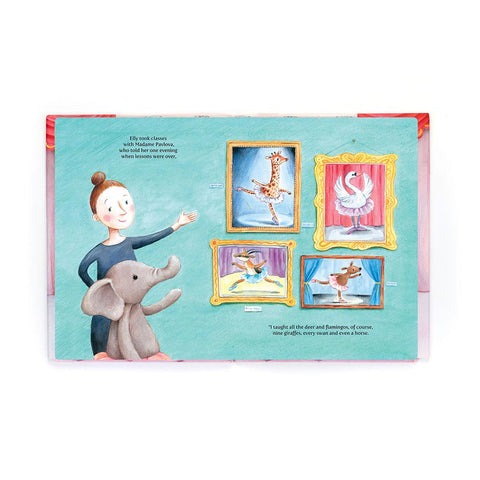 Jellycat Elly Ballerina Book