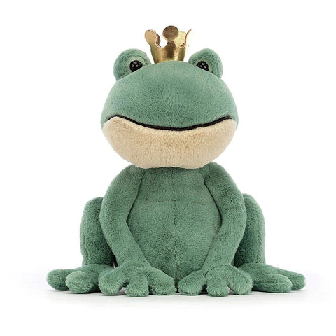 *Jellycat Fabian Frog Prince - 9"