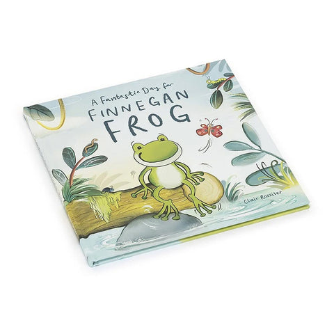 Jellycat A Fantastic Day for Finnegan Frog Book