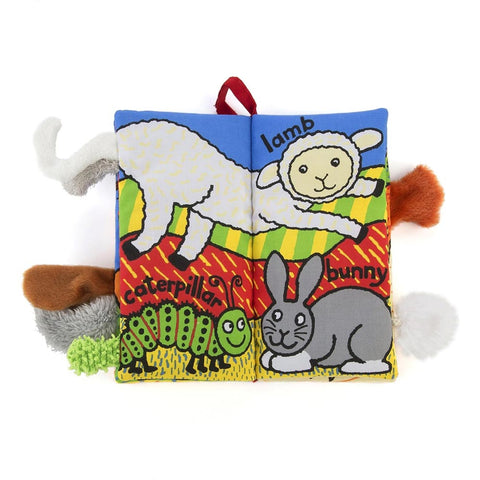 Jellycat Fluffy Tails Soft Activity Book