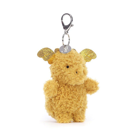 *Jellycat Little Dragon Bag Charm - 7"