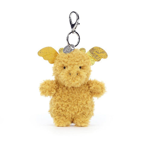 *Jellycat Little Dragon Bag Charm - 7"