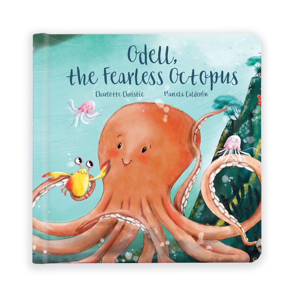 Jellycat The Fearless Octopus Book