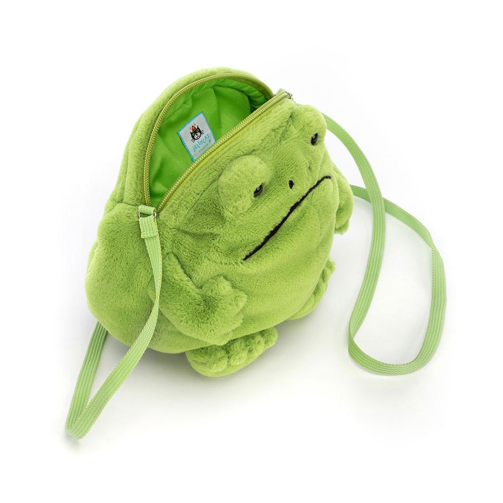 *Jellycat Ricky Rain Frog Bag - 7"