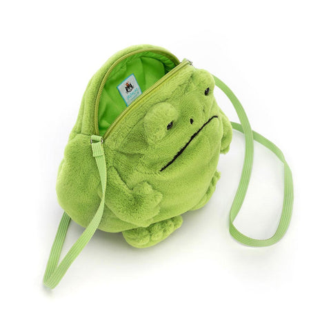 *Jellycat Ricky Rain Frog Bag - 7"