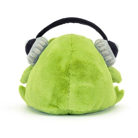 *Jellycat Ricky Rain Frog Headphones - 7"