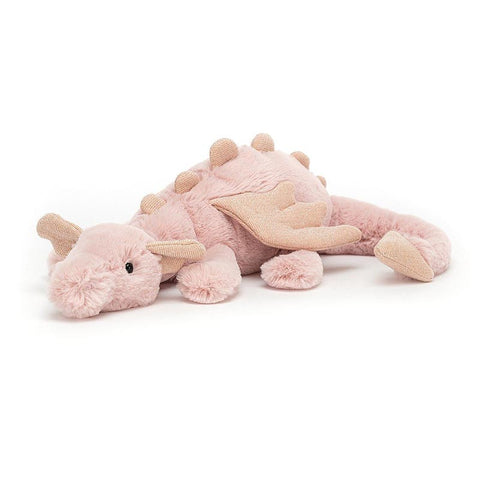 *Jellycat Rose Dragon Little - 11"