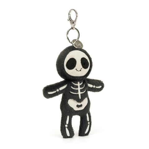 *Jellycat Skeleton Bob Bag Charm - 8"