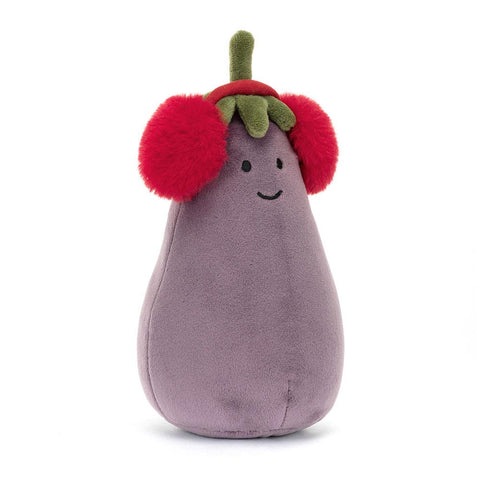 *Jellycat Toastie Vivacious Red Eggplant - 6"