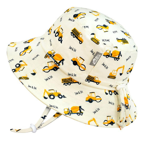 Jan & Jul / Twinklebelle Gro-With-Me Cotton BUCKET Hat (Size XL - 5-12y) *CLEARANCE*