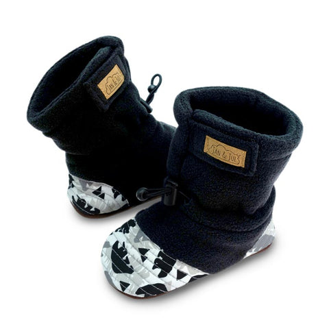 Jan & Jul Baby Stay-Put Cozy Booties - Bear (Size 18-24m) *CLEARANCE*