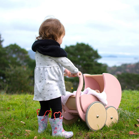 *Kinderfeets Pram & Walker - Rose