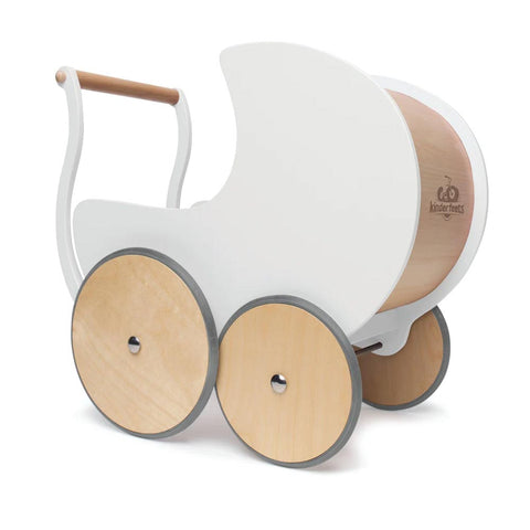 *Kinderfeets Pram & Walker - White