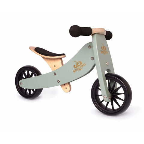 *Kinderfeets 2-in-1 Tiny Tot Balance Bike - Sage