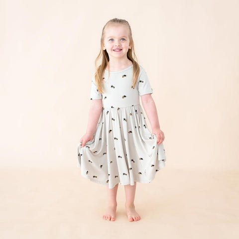 Kyte Baby Twirl Dress - Bee Mine