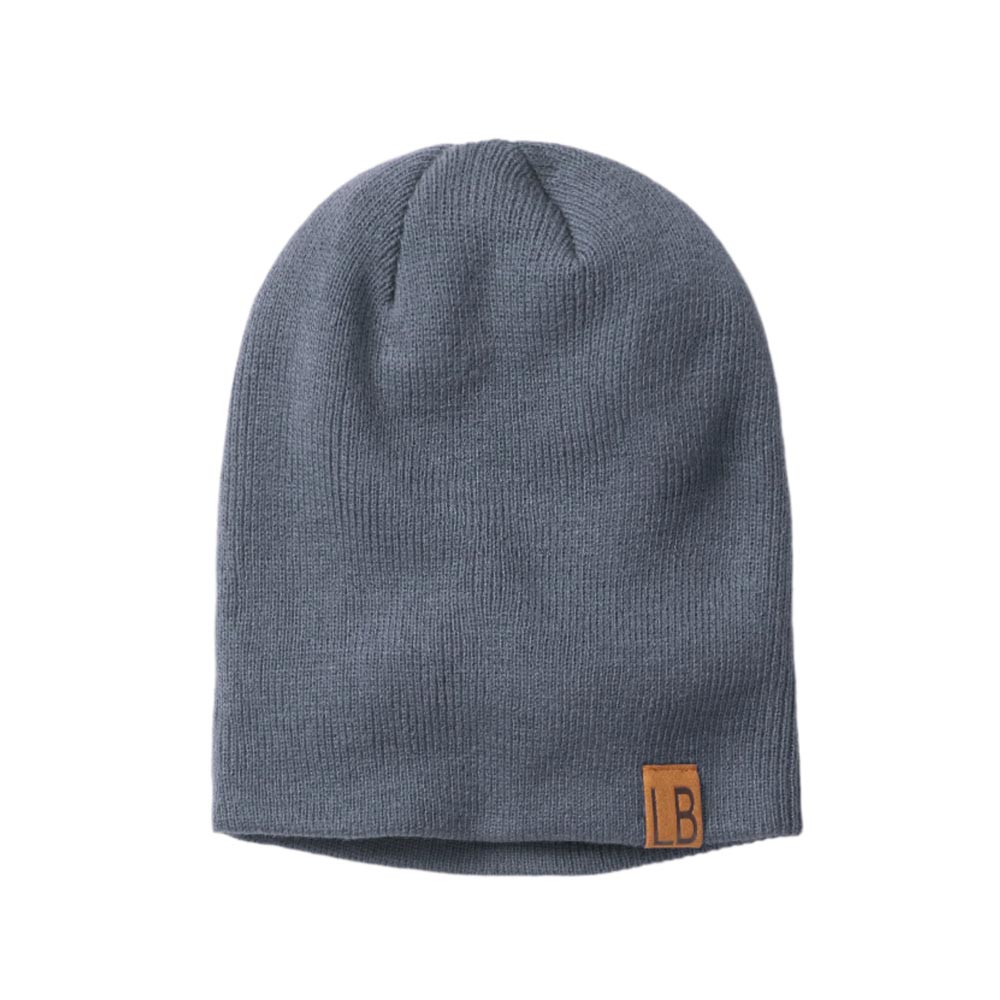 Little Bipsy Knit Beanie - Smoke