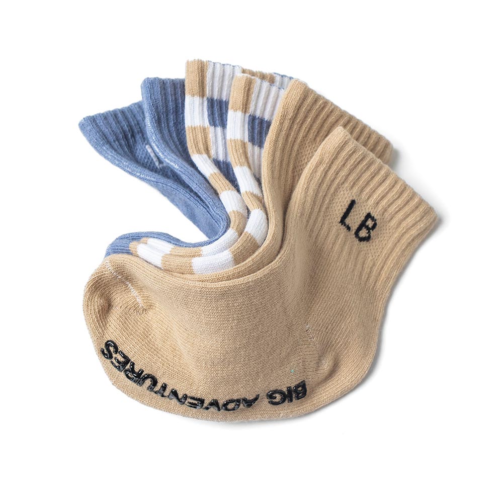 Little Bipsy Socks 3-Pack - Boardwalk Breeze Mix