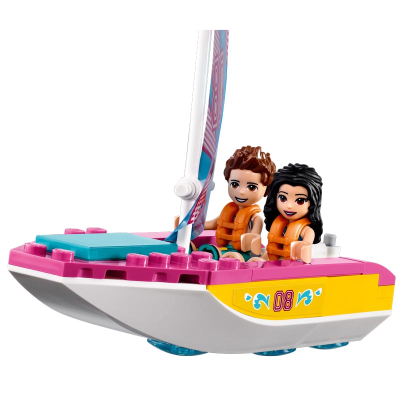 *LEGO Friends Forest Camper Van & Sailboat