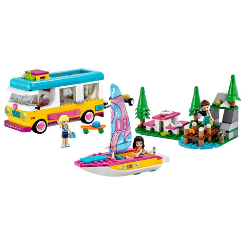 *LEGO Friends Forest Camper Van & Sailboat