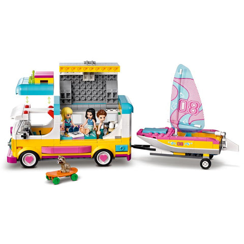 *LEGO Friends Forest Camper Van & Sailboat