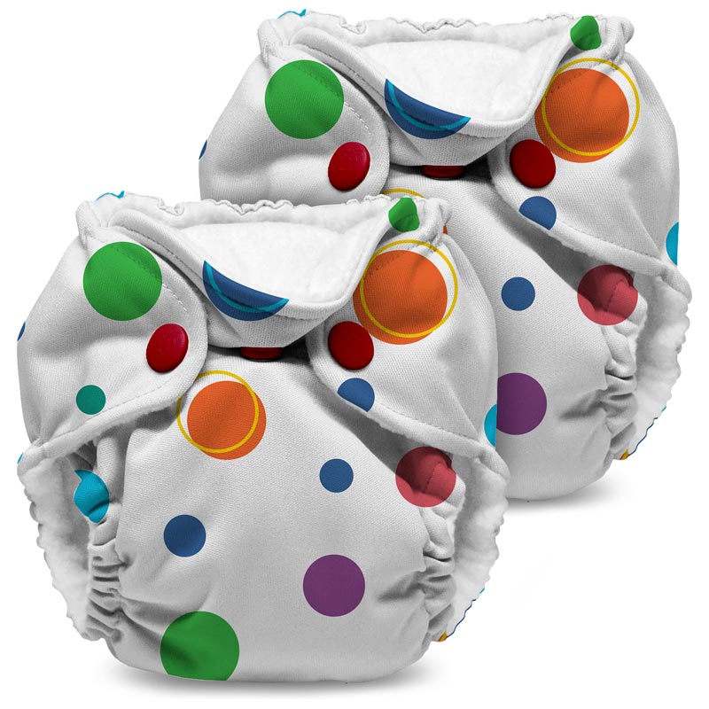 Brightly Lil Joey Newborn All-in-One Cloth Diaper 2-Pack - Lagoon Baby + Toy Shoppe