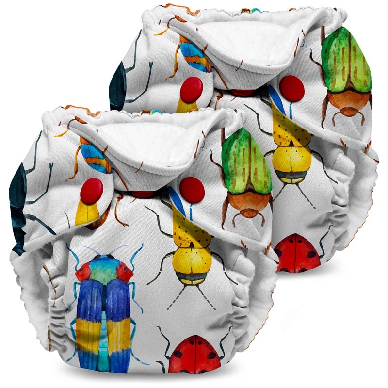 Bugs Lil Joey Newborn All-in-One Cloth Diaper 2-Pack - Lagoon Baby + Toy Shoppe