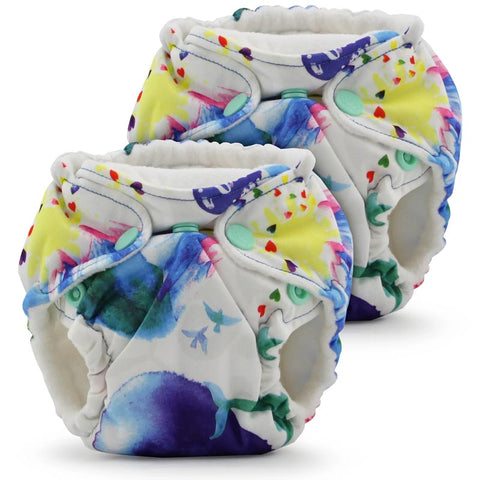 Lava Lil Joey Newborn All-in-One Cloth Diaper 2-Pack - Lagoon Baby + Toy Shoppe