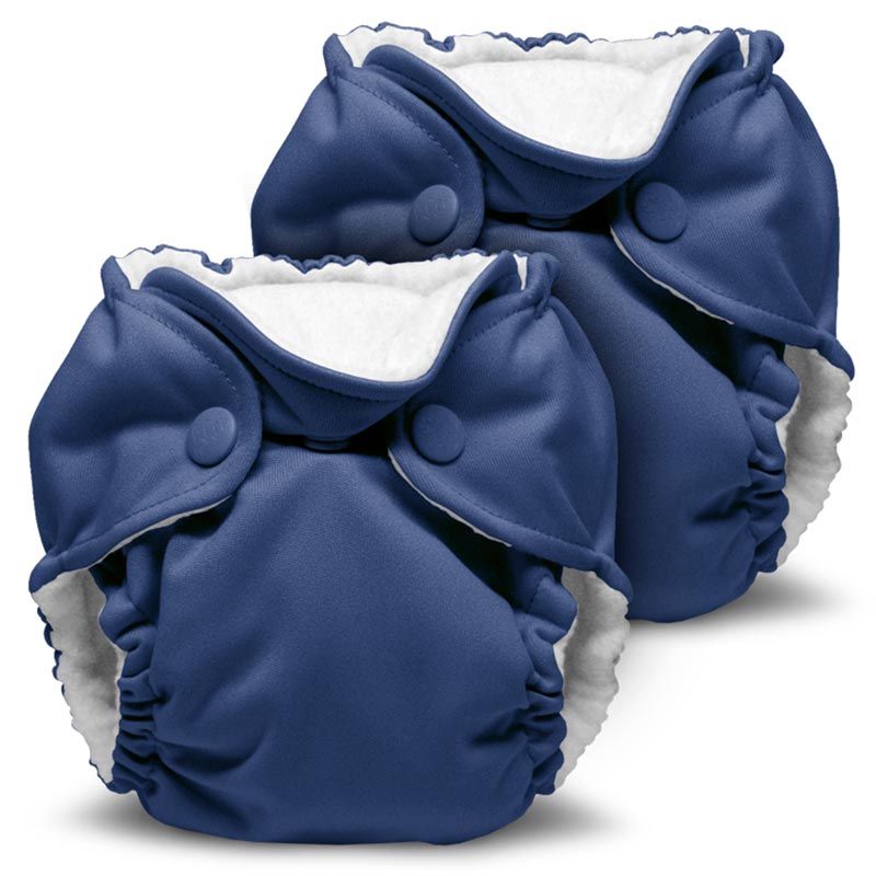 Nautical Lil Joey Newborn All-in-One Cloth Diaper 2-Pack - Lagoon Baby + Toy Shoppe