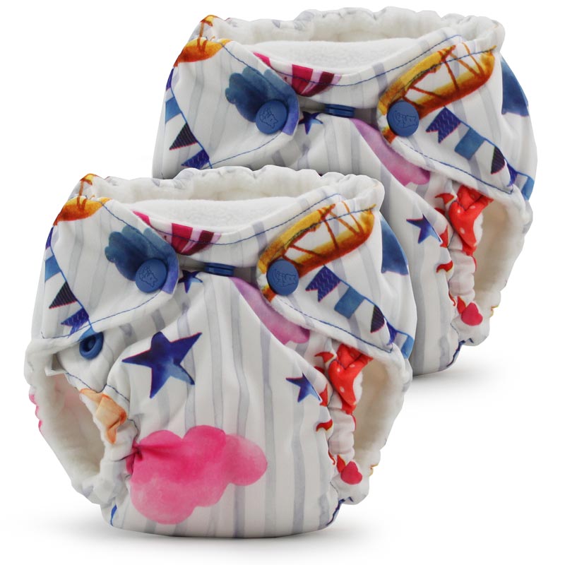 Soar Lil Joey Newborn All-in-One Cloth Diaper 2-Pack - Lagoon Baby + Toy Shoppe