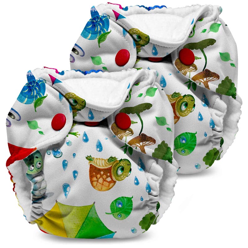 Sunshower Lil Joey Newborn All-in-One Cloth Diaper 2-Pack - Lagoon Baby + Toy Shoppe