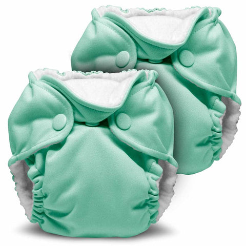 Sweet Lil Joey Newborn All-in-One Cloth Diaper 2-Pack - Lagoon Baby + Toy Shoppe