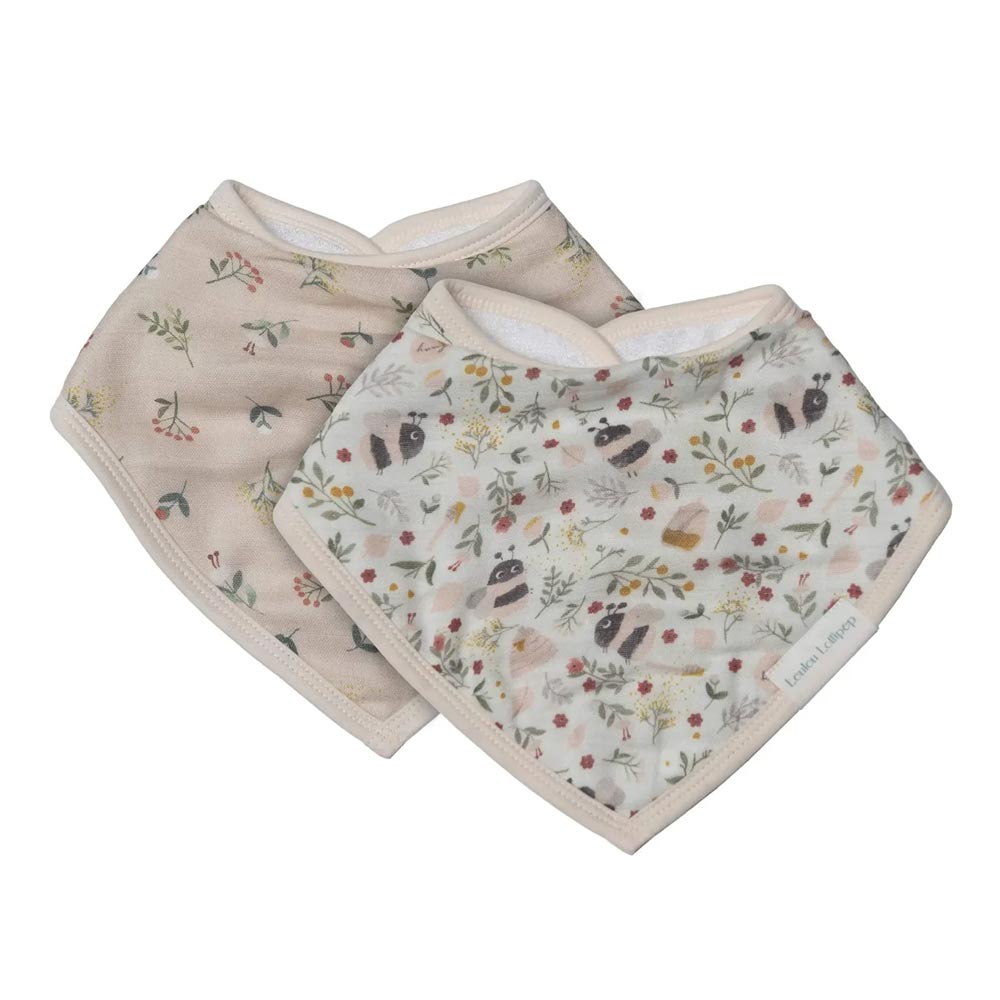 Loulou Lollipop Bandana Bib Set