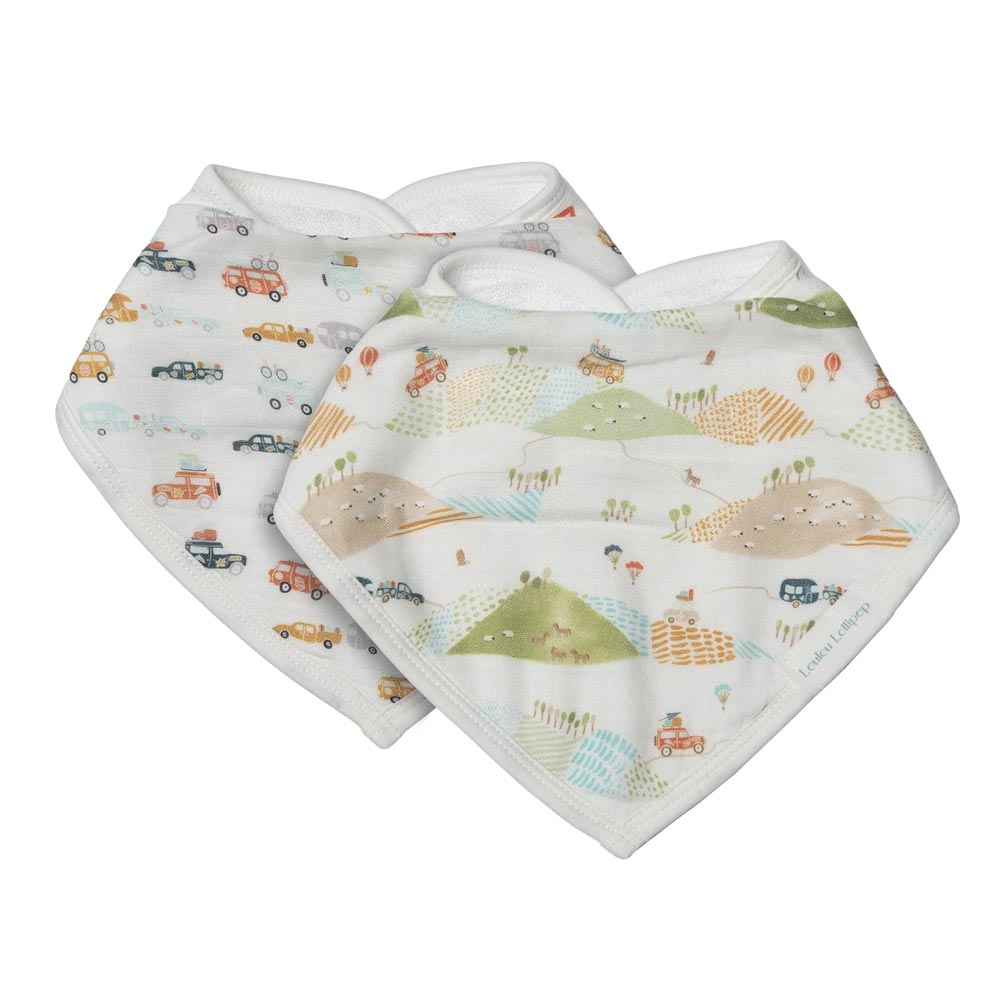 Loulou Lollipop Bandana Bib Set