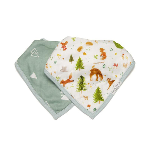 Loulou Lollipop Bandana Bib Set