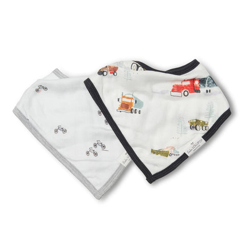 Loulou Lollipop Bandana Bib Set