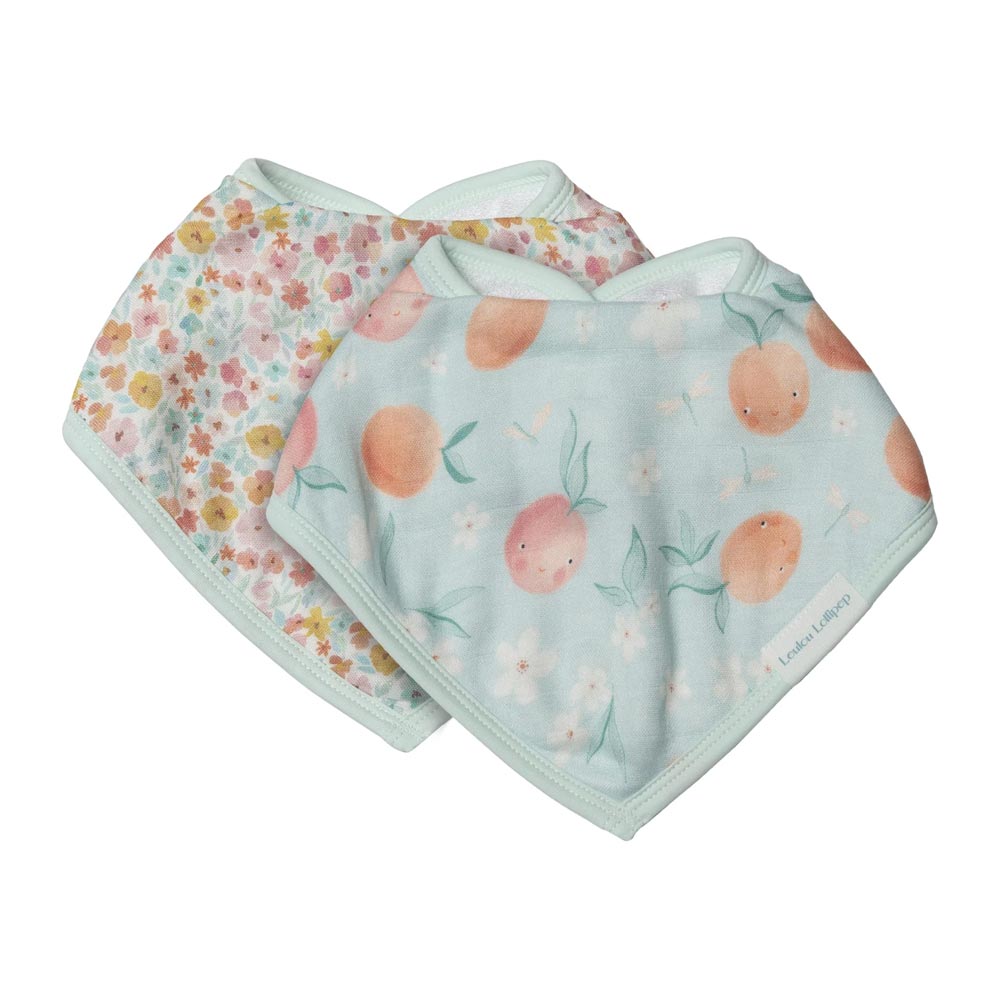 Loulou Lollipop Bandana Bib Set