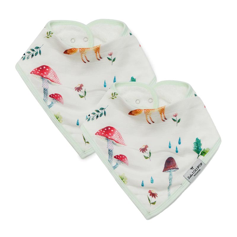 Loulou Lollipop Bandana Bib Set