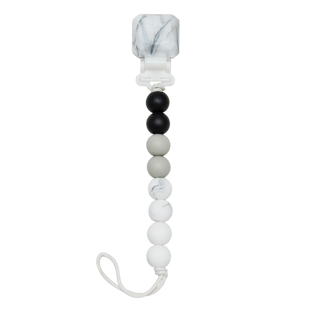 Black Marble Loulou Lolli Gem Clip at Lagoon Baby + Toy Shoppe, Maple Ridge, BC Canada