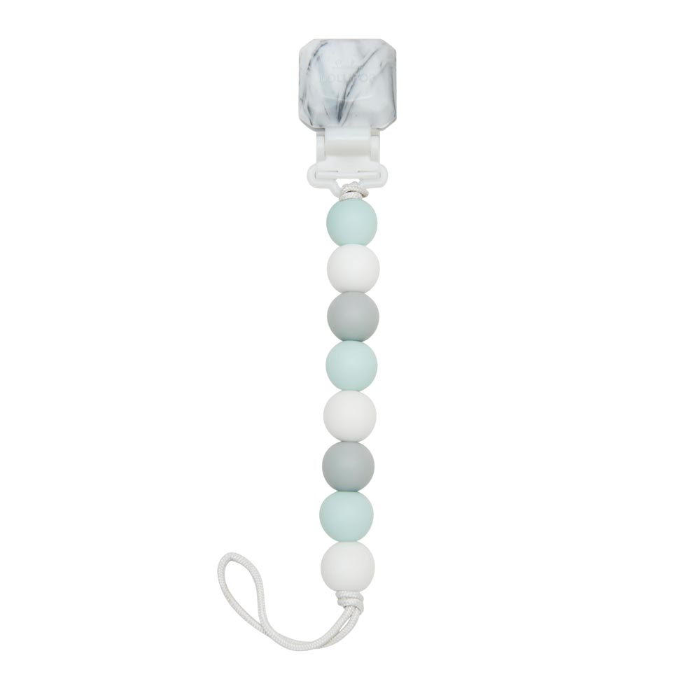 Blue Grey Loulou Lolli Gem Clip at Lagoon Baby + Toy Shoppe, Maple Ridge, BC Canada